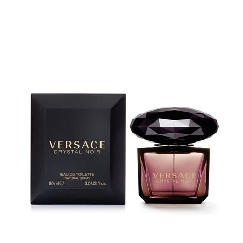 Versace Crystal Noir Gift Set 90ml Eau De Toilette + 100ml Body .